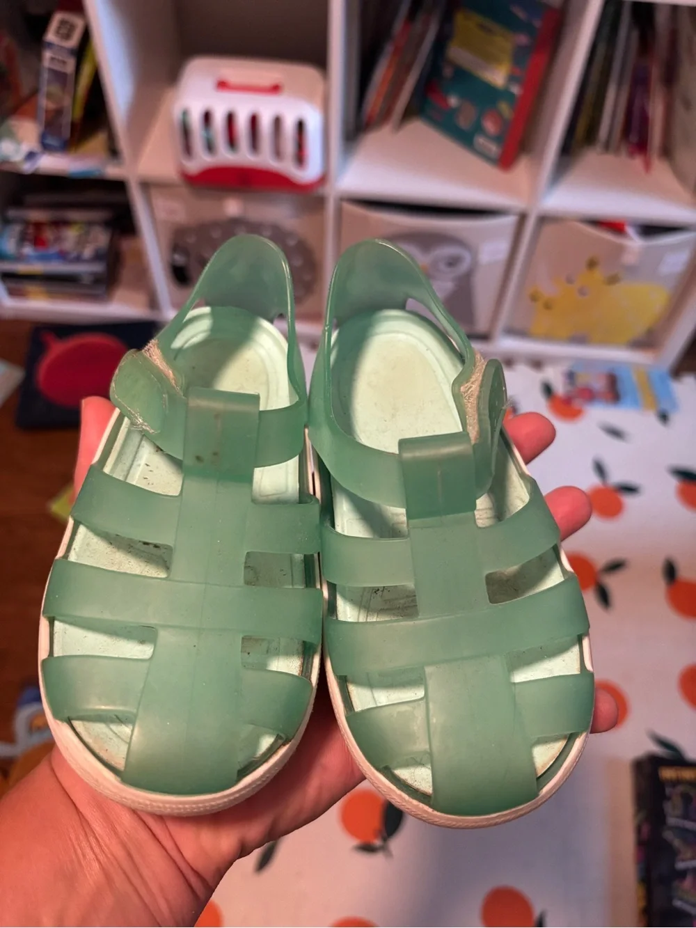 Igor Teal/Turquoise Jelly Sandals for Kids